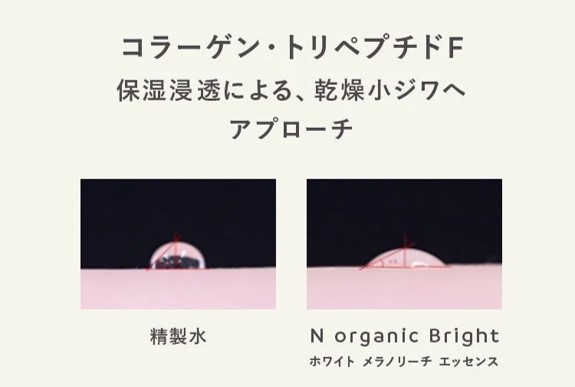 N organic Brightコラーゲン・トリペプチドF解説画像